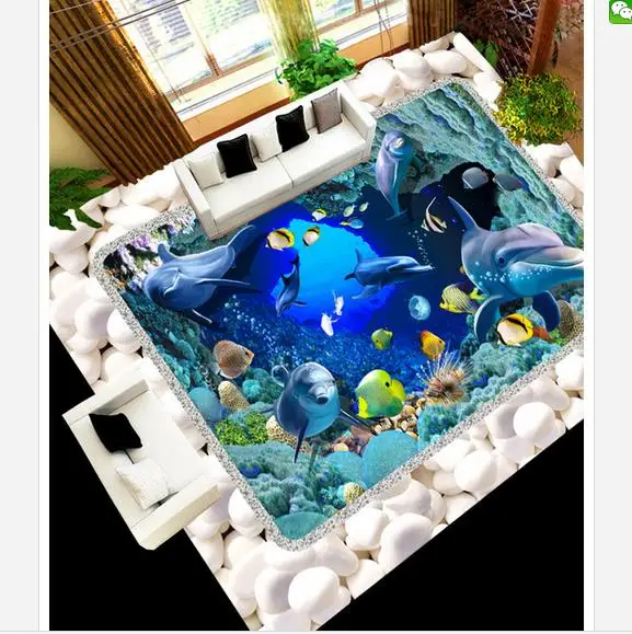 3d flooring Stone Ocean World Dolphin 3D Floor pvc self-adhesive wallpaper 3d floor painting wallpaper
3d flooring Stone Ocean World Dolphin 3D Floor pvc self-adhesive wallpaper 3d floor painting wallpaper