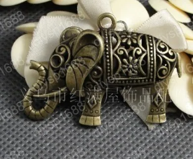 Fashion Jewelry Findings Accessories charm pendant alloy Antique Bronze 52*36*14MM elephant shape 10PCS JJA2094
Fashion Jewelry Findings Accessories charm pendant alloy Antique Bronze 52*36*14MM elephant shape 10PCS JJA2094