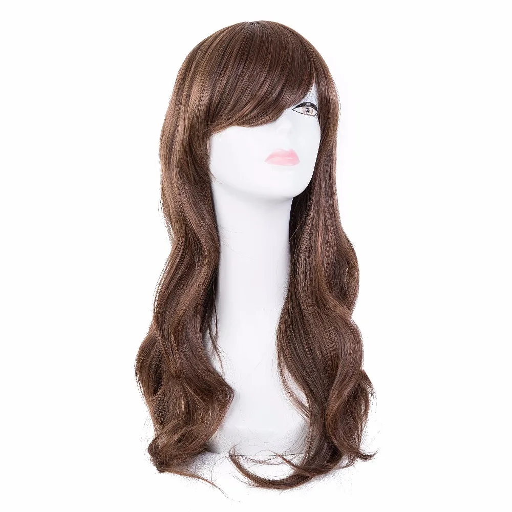 Synthetic Wig Fei-Show Heat Resistant 24" Long Wavy Light Brown Carnival Hair Halloween Costume Cosplay Female Women Hairpiece
Synthetic Wig Fei-Show Heat Resistant 24" Long Wavy Light Brown Carnival Hair Halloween Costume Cosplay Female Women Hairpiece