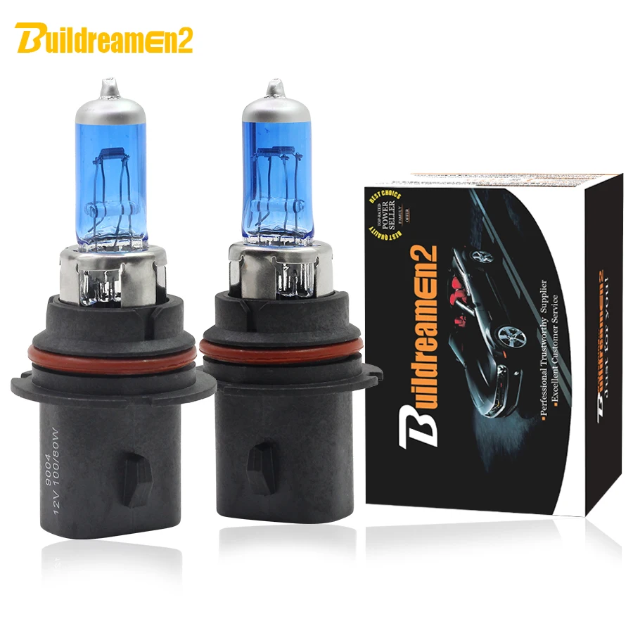 Buildreamen2 9004 9007 Hi/Lo 100W High Power Halogen Bulb Lamp 4300K Warm White 12V Car Light Headlight 2 Pieces
Buildreamen2 9004 9007 Hi/Lo 100W High Power Halogen Bulb Lamp 4300K Warm White 12V Car Light Headlight 2 Pieces