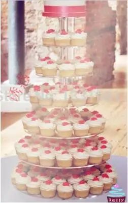 Wholesale Layer 7 layers can tear open outfit and transparent acrylic handle cupcakes acrylic cupcake stand
Wholesale Layer 7 layers can tear open outfit and transparent acrylic handle cupcakes acrylic cupcake stand