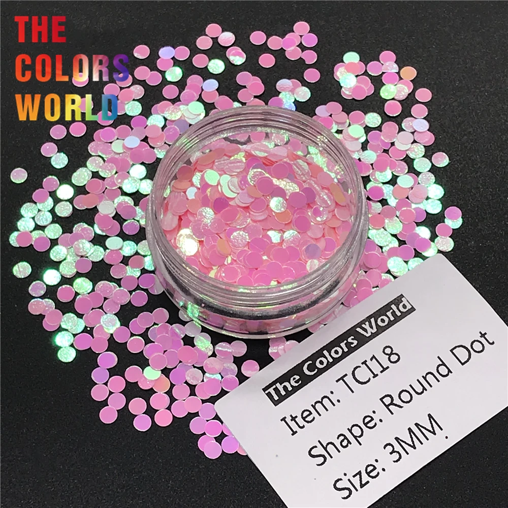 TCT-101 Round Dot Shape Pearlescent Indescent 3MM Size Nail Glitter Nail Art Decoration Body Glitter Makeup Henna Handwork DIY
TCT-101 Round Dot Shape Pearlescent Indescent 3MM Size Nail Glitter Nail Art Decoration Body Glitter Makeup Henna Handwork DIY