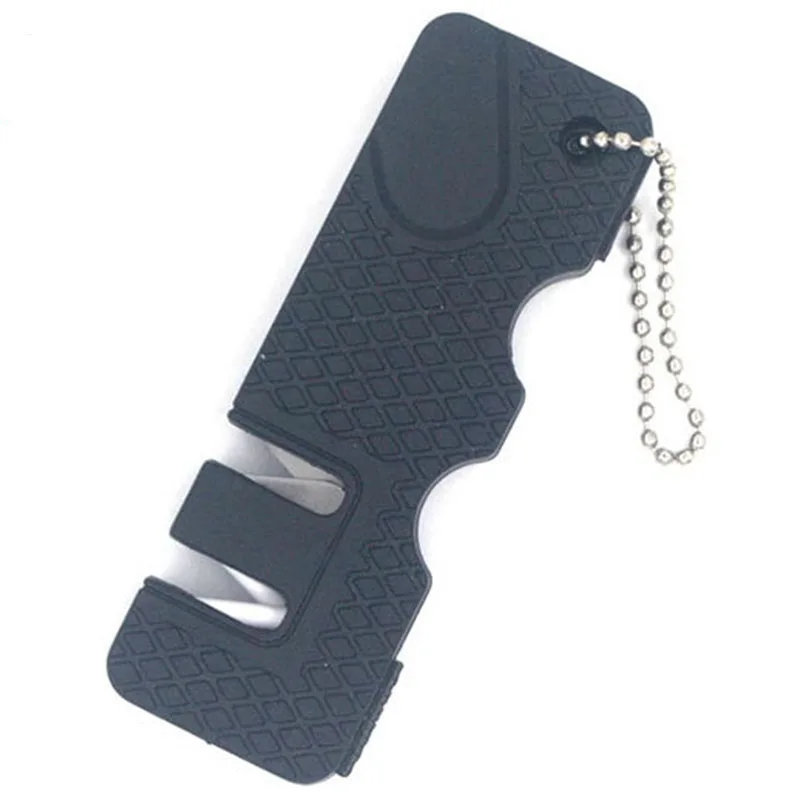 2-Stage Pocket Knife Sharpener Professional Portable Mini Kitchen Tool for Outdoors Key-chain for Carrying Friends Gift
2-Stage Pocket Knife Sharpener Professional Portable Mini Kitchen Tool for Outdoors Key-chain for Carrying Friends Gift