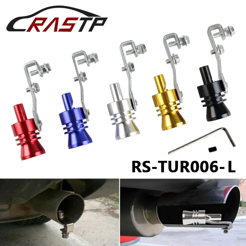 RASTP-High Quality Aluminum Turbo Sound Whistle Effect for Exhaust Pipes Simulator Whistler RS-TUR006-L
RASTP-High Quality Aluminum Turbo Sound Whistle Effect for Exhaust Pipes Simulator Whistler RS-TUR006-L