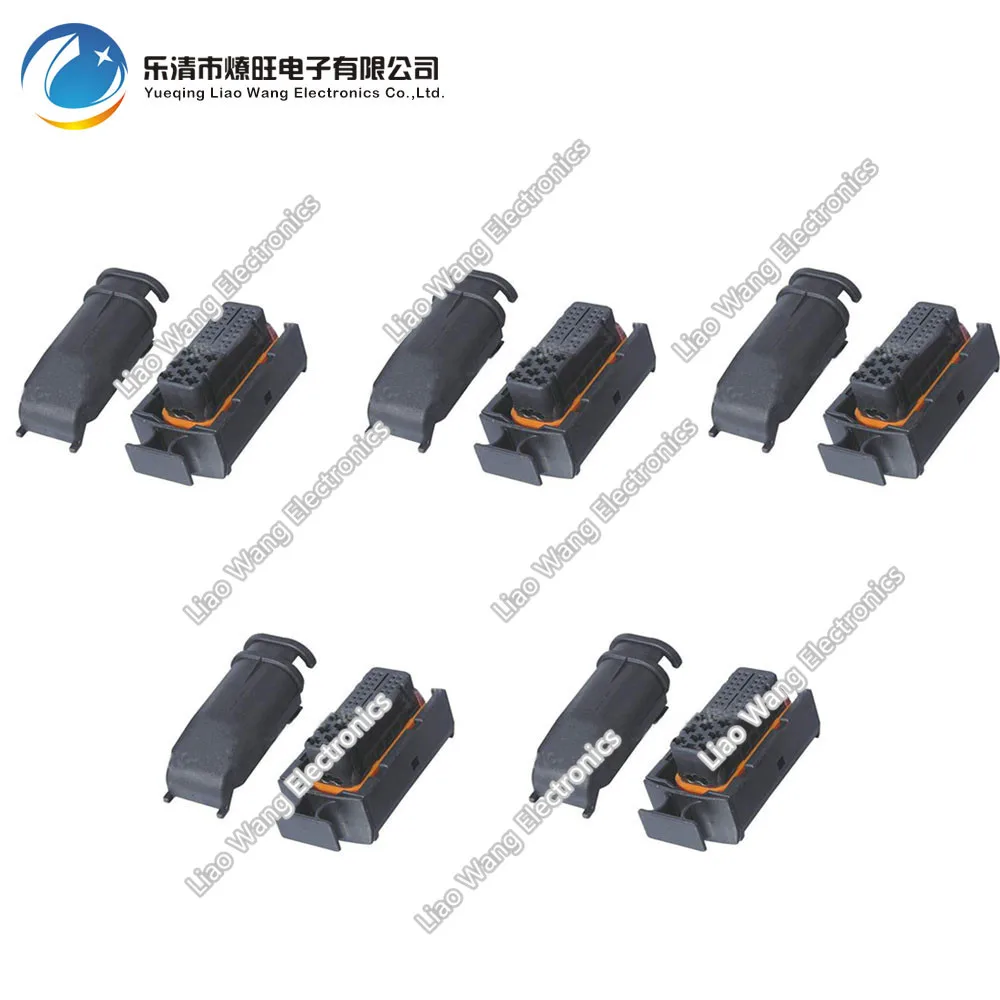 5 Sets 40 Pin automotive connector plastic connector ignition harness connector with terminal DJ7401-1 / 3.5-21 40P
5 Sets 40 Pin automotive connector plastic connector ignition harness connector with terminal DJ7401-1 / 3.5-21 40P