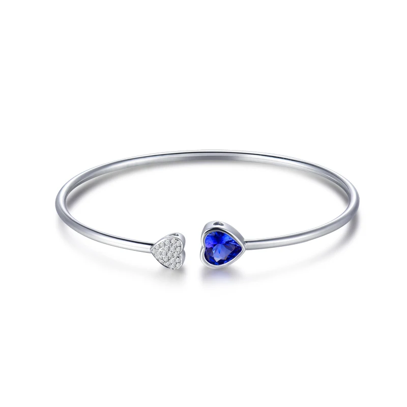 LANMI Solid 18K White Gold Natural Tanzanite Bracelets Women Pretty Bangle Diamond Promised Jewelry for Girl Party Gift
LANMI Solid 18K White Gold Natural Tanzanite Bracelets Women Pretty Bangle Diamond Promised Jewelry for Girl Party Gift