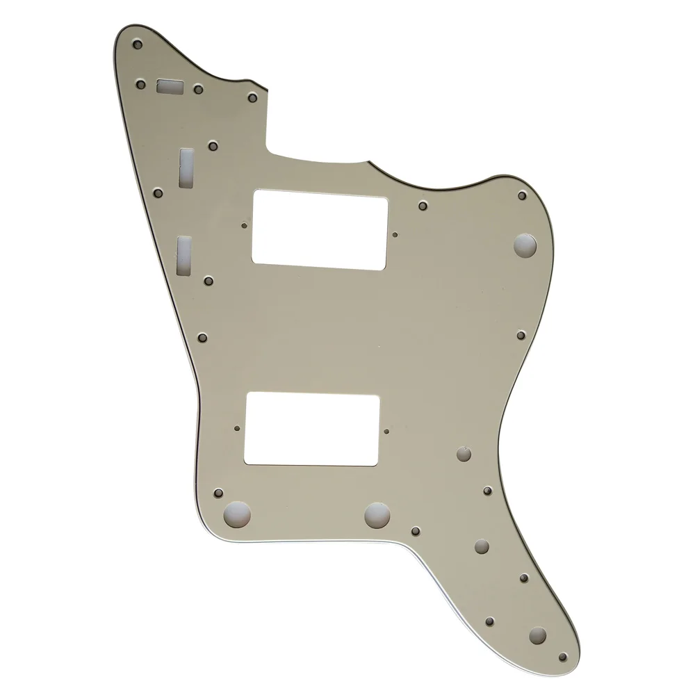 Pleroo Custom Guitar pickgaurd-для японской гитары Jazzmaster Pickguard с хамбакером PAF, 3-слойный винтажный желтый
Pleroo Custom Guitar pickgaurd-для японской гитары Jazzmaster Pickguard с хамбакером PAF, 3-слойный винтажный желтый