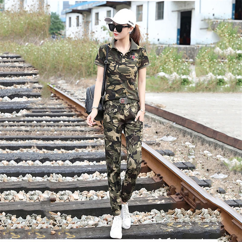 Hot Outdoor Hiking Slim Camouflage Sport Suit Women Cotton Plus Size Military Shirts Pants Dance Camping Trekking Tactical Suits
Hot Outdoor Hiking Slim Camouflage Sport Suit Women Cotton Plus Size Military Shirts Pants Dance Camping Trekking Tactical Suits