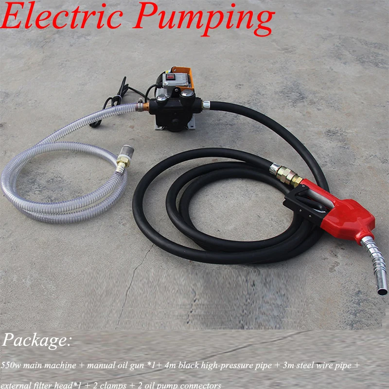 Diesel Pump Self-priming Unit Electric Refueling Oil Drum Pumping With Oil Gun
Diesel Pump Self-priming Unit Electric Refueling Oil Drum Pumping With Oil Gun