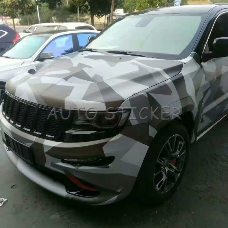 5/10/15/20/25/30m*1.52m Irregular Pattern Black Gray Camouflage Vinyl Adhesive PVC Film Car Wrap Camo Sticker Vehicle DIY Decal
5/10/15/20/25/30m*1.52m Irregular Pattern Black Gray Camouflage Vinyl Adhesive PVC Film Car Wrap Camo Sticker Vehicle DIY Decal
