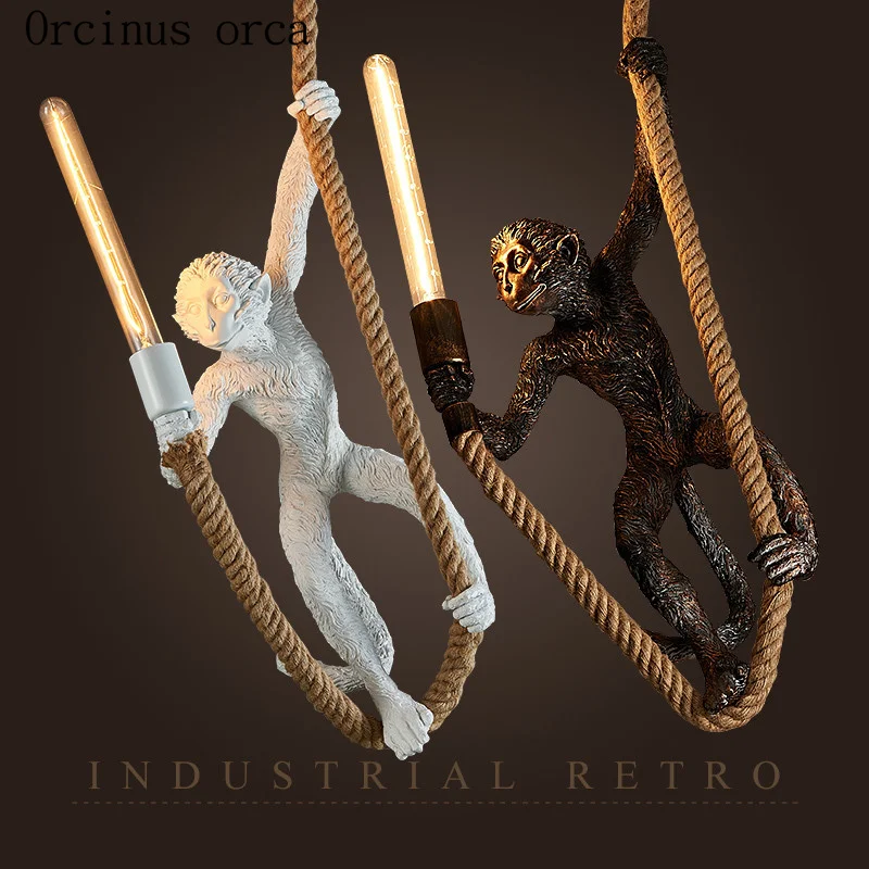 Retro industrial winds monkeys chandeliers restaurants cafes clothing stores bars resin chandeliers free shipping
Retro industrial winds monkeys chandeliers restaurants cafes clothing stores bars resin chandeliers free shipping
