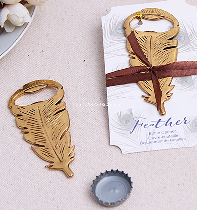 100 pcs "Gilded Gold" Feather Bottle Opener Wine Opener Souvenir For Birthday Parties Kids Adult Birthday Favors And Gifts
100 pcs "Gilded Gold" Feather Bottle Opener Wine Opener Souvenir For Birthday Parties Kids Adult Birthday Favors And Gifts