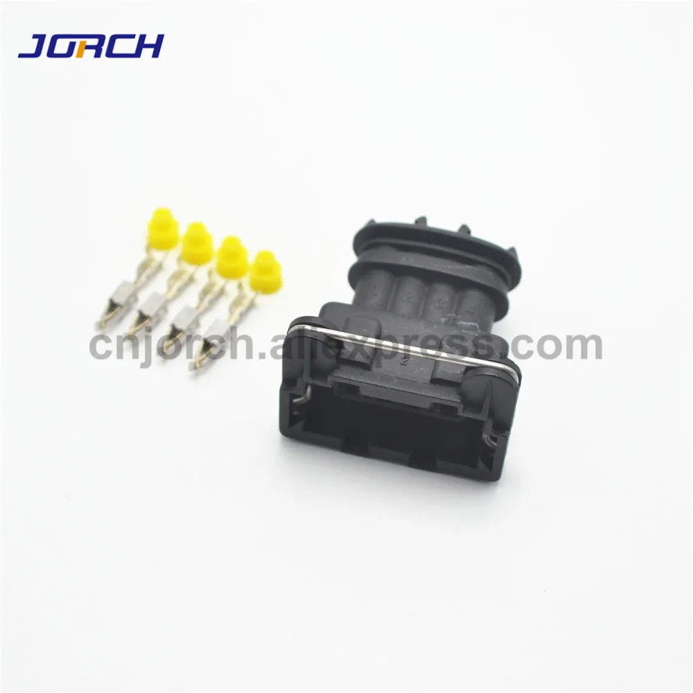 10 Sets Tyco / Amp 3.5mm 4 pin female electrical automotive plug waterproof wire auto connector 282192-1
10 Sets Tyco / Amp 3.5mm 4 pin female electrical automotive plug waterproof wire auto connector 282192-1