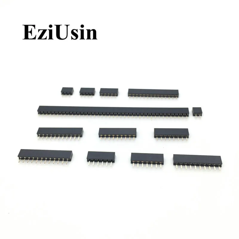 1U 2.0mm Single Row Female 2~40P Breakaway PCB Board Pin Header Connector Strip Pinheader 2/4/6/10/12/14/16/20/40P For Arduino
1U 2.0mm Single Row Female 2~40P Breakaway PCB Board Pin Header Connector Strip Pinheader 2/4/6/10/12/14/16/20/40P For Arduino