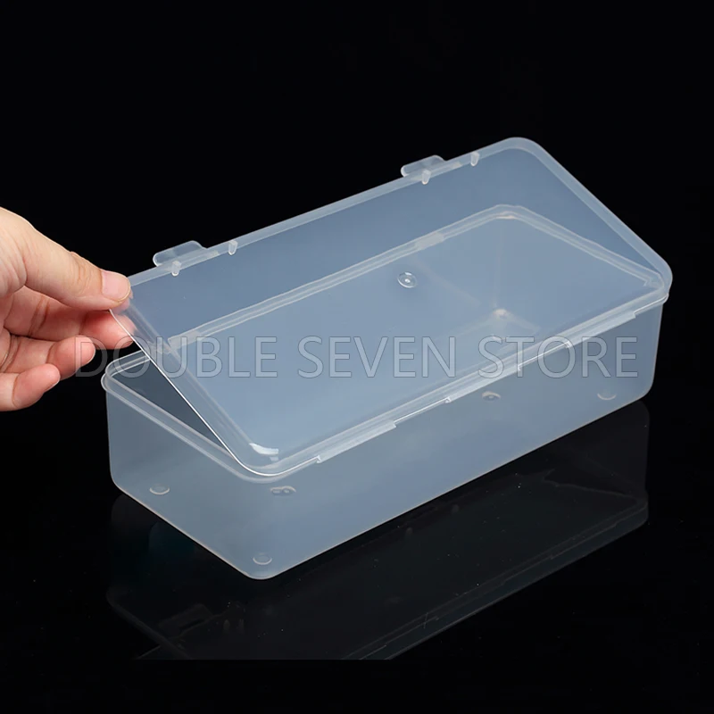 2pcs 24cm Rectangle Flip Cover Plastic Storage Box PP Transparent Case Pack boxes DIY Making Part Material Accessories
2pcs 24cm Rectangle Flip Cover Plastic Storage Box PP Transparent Case Pack boxes DIY Making Part Material Accessories