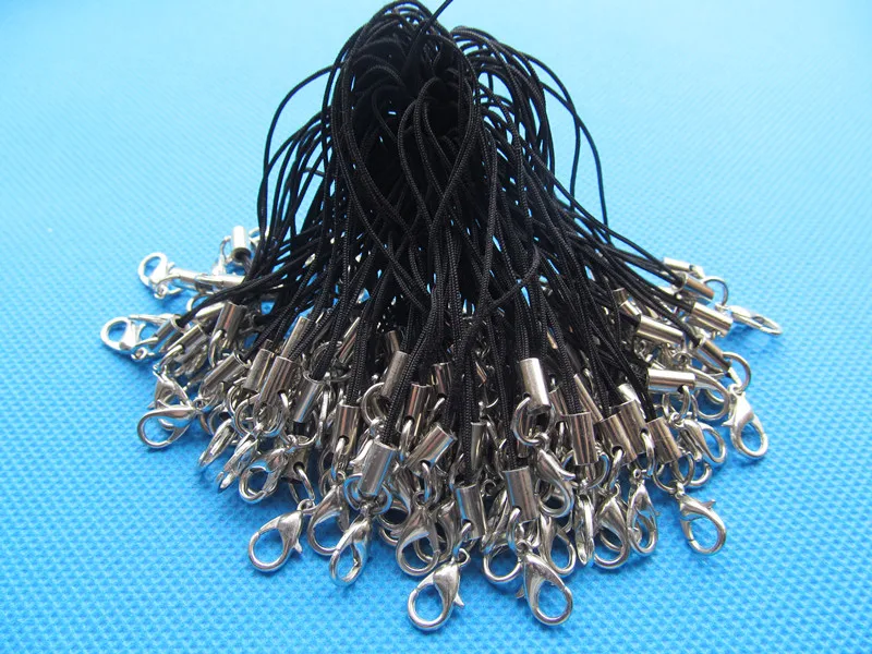 100pcs Silver tone/Antique Bronze/Golden Holding Cell Phone Black Strap Lariat Lanyard,Silver tone Lobster Clasp,DIY Accessory
100pcs Silver tone/Antique Bronze/Golden Holding Cell Phone Black Strap Lariat Lanyard,Silver tone Lobster Clasp,DIY Accessory