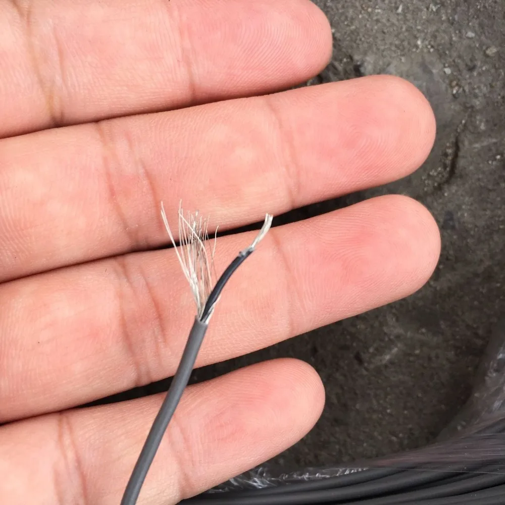 1 core shielded wire 0.12 square 26awg single core grey wrapped signal wire outer diameter 1.7mm
1 core shielded wire 0.12 square 26awg single core grey wrapped signal wire outer diameter 1.7mm
