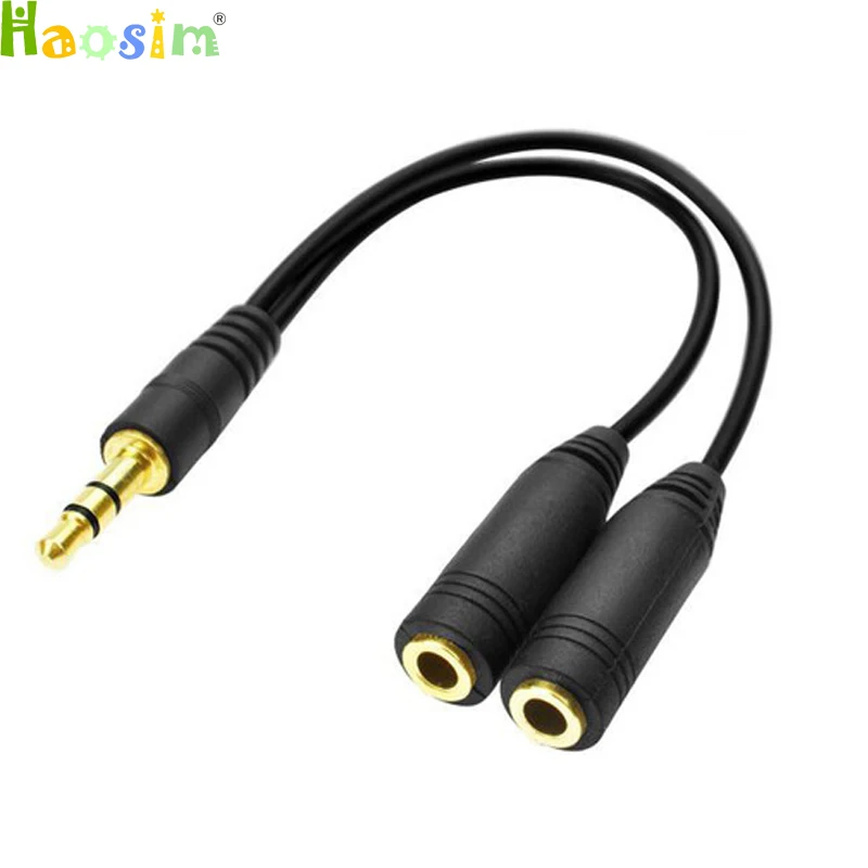 100pcs 3.5mm 1 in 2 couples audio line Earbud Headset Headphone Earphone Splitter For pad Phone Android Mobile MP3 MP4
100pcs 3.5mm 1 in 2 couples audio line Earbud Headset Headphone Earphone Splitter For pad Phone Android Mobile MP3 MP4