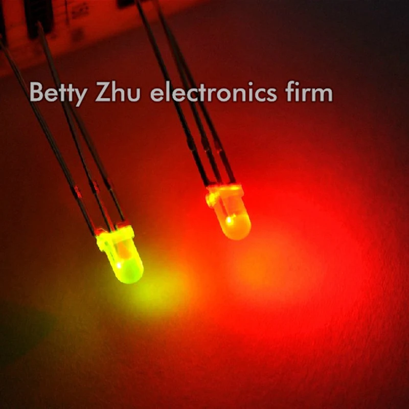1000PCS/LOT LED 3MM round red and green light-emitting diode (common anode diode) mist
1000PCS/LOT LED 3MM round red and green light-emitting diode (common anode diode) mist