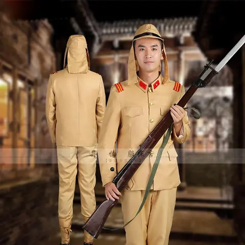 Monitor major Da Zuo clothing Drama stage costumes The Second War War Imperial Japanese Army Japan Soldier clothing uniform