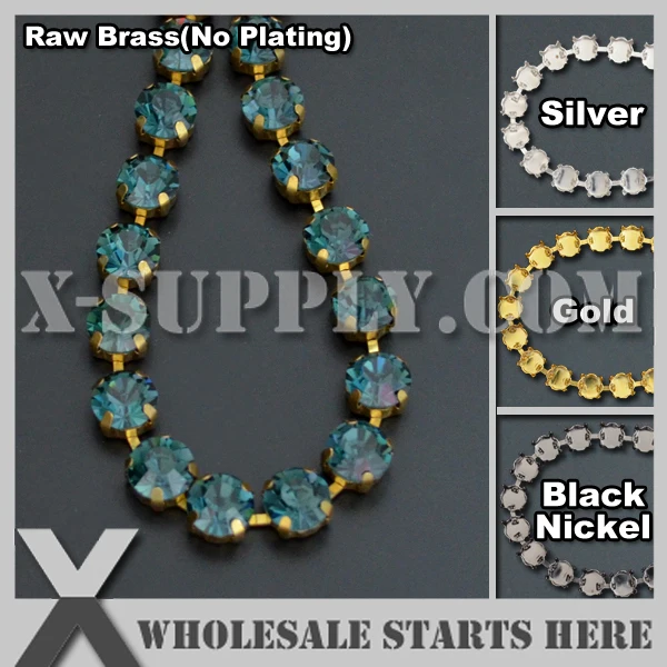 SS45 10mm Handmade Round Rhinestone Cup Chain for Jewelry,DIY Decoration,Montana Rhinestones
SS45 10mm Handmade Round Rhinestone Cup Chain for Jewelry,DIY Decoration,Montana Rhinestones