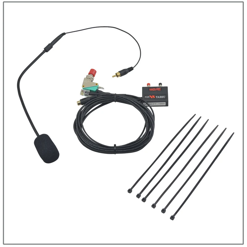6-PIN Crystal Head Finger PTT MIC Hands-free WTIH BIG PTT for Yaesu Mobile Radio FT-7900R,FT-8900R,FT-1802,FT-1902,FR-1807
6-PIN Crystal Head Finger PTT MIC Hands-free WTIH BIG PTT for Yaesu Mobile Radio FT-7900R,FT-8900R,FT-1802,FT-1902,FR-1807