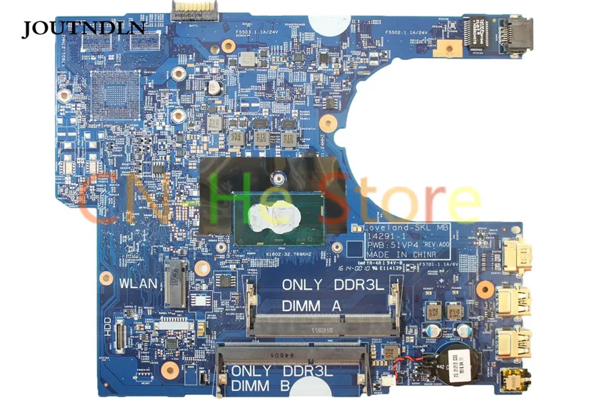 Материнская плата JOUTNDLN для ноутбука Dell Latitude 3470 3570, процессор YKP8M 0YKP8M CN-0YKP8M 51WP4 i5-6200U
Материнская плата JOUTNDLN для ноутбука Dell Latitude 3470 3570, процессор YKP8M 0YKP8M CN-0YKP8M 51WP4 i5-6200U