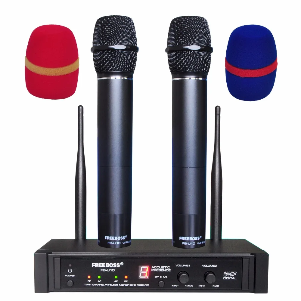 FREEBOSS FB-U10 2 Way черный серебристый золотой металлический Ручной беспроводной микрофон для вечерние НКИ Караоке микрофонная система
FREEBOSS FB-U10 2 Way черный серебристый золотой металлический Ручной беспроводной микрофон для вечерние НКИ Караоке микрофонная система