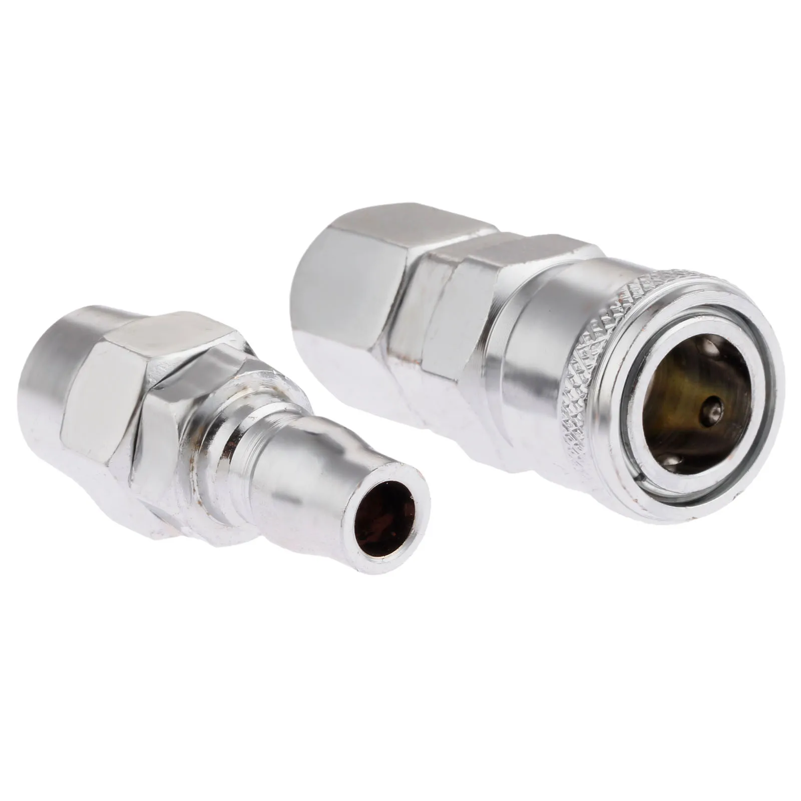 2Pcs Iron Pneumatic Fitting Quick Release Female Coupler & Male Bayonet Connectors Fittings for 12*8mm Air Line Hose SP40 PP40
2Pcs Iron Pneumatic Fitting Quick Release Female Coupler & Male Bayonet Connectors Fittings for 12*8mm Air Line Hose SP40 PP40