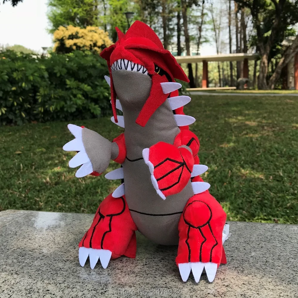 11-дюймовая плюшевая игрушка Pokemon Groudon, мягкая кукла, рождественский подарок
11-дюймовая плюшевая игрушка Pokemon Groudon, мягкая кукла, рождественский подарок
