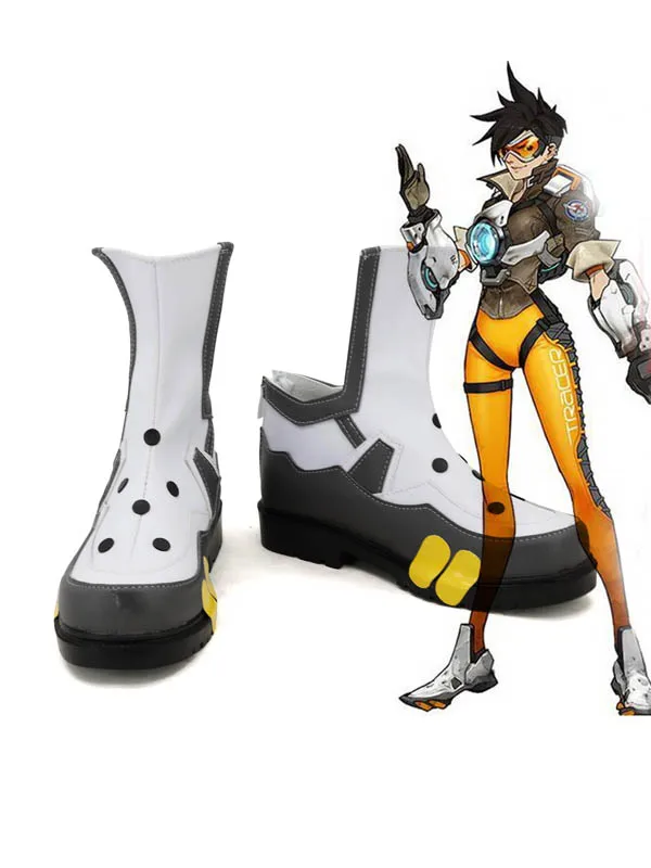OW Tracer Lena Oxton Game Cosplay Boots Shoes Men Cosplay Costume Party Shoes Custom Made Boots
OW Tracer Lena Oxton Game Cosplay Boots Shoes Men Cosplay Costume Party Shoes Custom Made Boots