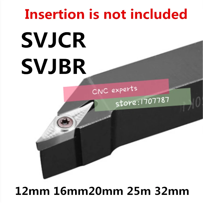 1PCS SVJBL SVJBR SVJCL SVJCR 1212H11 1616H11 1616H16 2020K11 2020K16 2525M16 3232P16 CNC External Turning tools
1PCS SVJBL SVJBR SVJCL SVJCR 1212H11 1616H11 1616H16 2020K11 2020K16 2525M16 3232P16 CNC External Turning tools