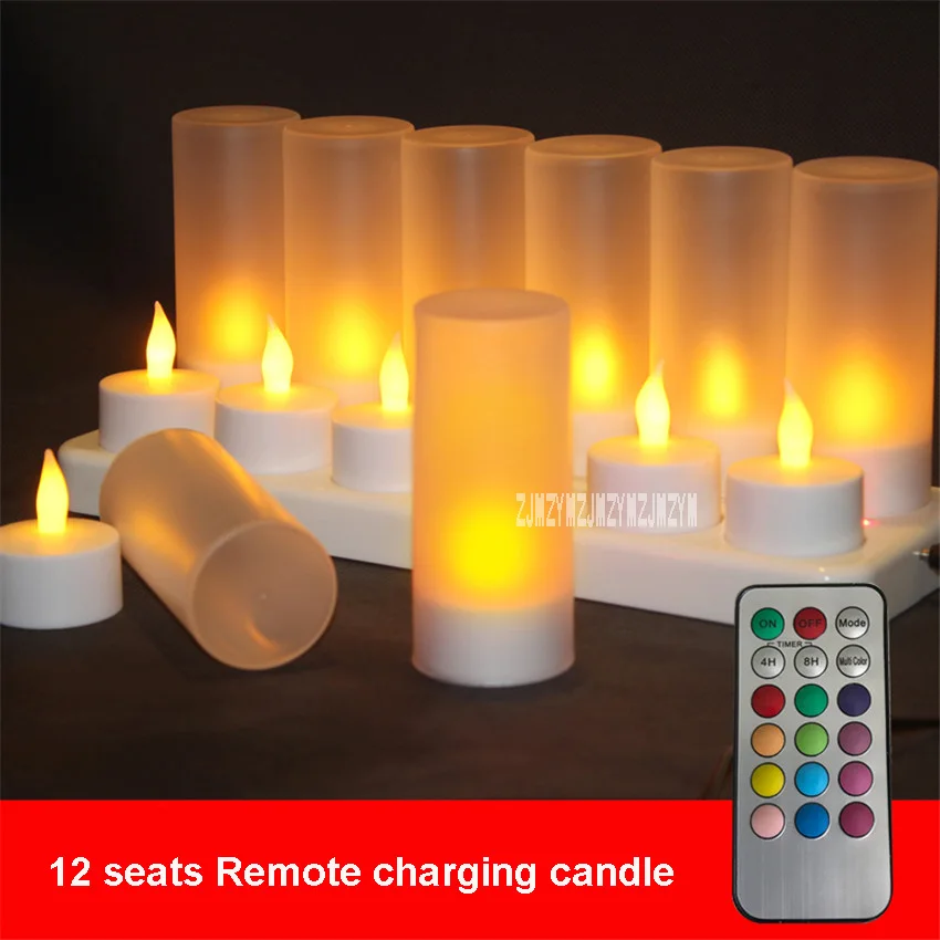 Creative Bar Decorations Rechargeable Remote Control LED Electronic Candle Light Romantic Party Small Night Light , Set of 12
Creative Bar Decorations Rechargeable Remote Control LED Electronic Candle Light Romantic Party Small Night Light , Set of 12
