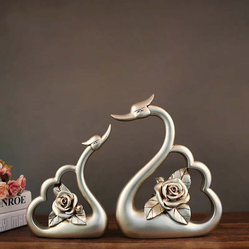 European Swan Statue Home Decoration Resin Crafts Wedding Porch TV Cabinet Creative Gift Decoration Window Display Crafts
European Swan Statue Home Decoration Resin Crafts Wedding Porch TV Cabinet Creative Gift Decoration Window Display Crafts