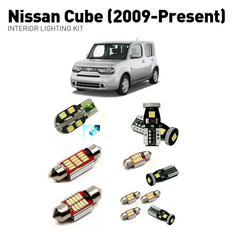 Светодиодные внутренние фары для Nissan cube 2009 + 7 шт., светодиодные фары для автомобилей, комплект освещения, автомобильные лампы Canbus
Светодиодные внутренние фары для Nissan cube 2009 + 7 шт., светодиодные фары для автомобилей, комплект освещения, автомобильные лампы Canbus