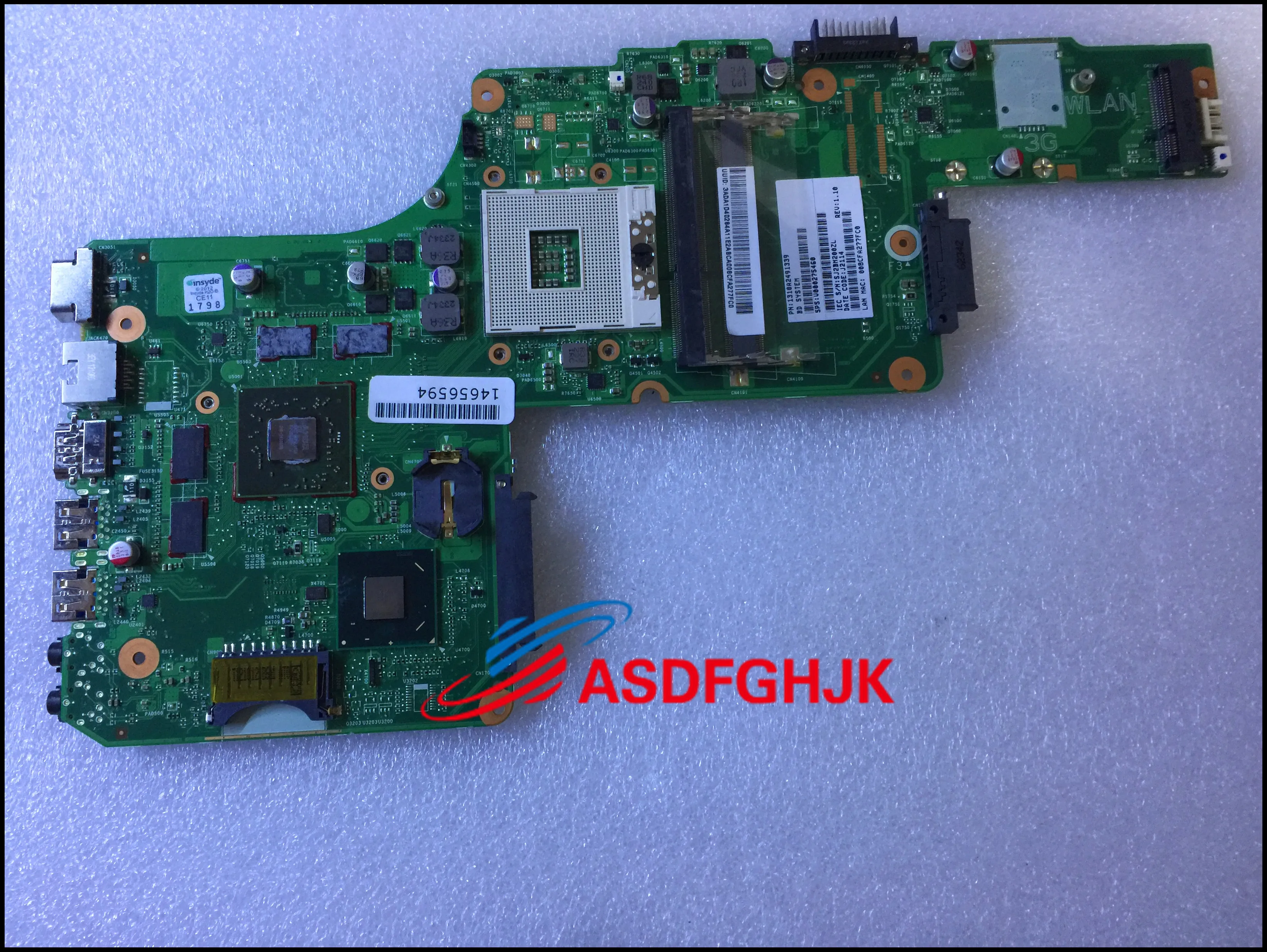 Original V000275460 FOR Toshiba Satellite L855 Laptop Motherboard 6050A2491301 Test OK
Original V000275460 FOR Toshiba Satellite L855 Laptop Motherboard 6050A2491301 Test OK