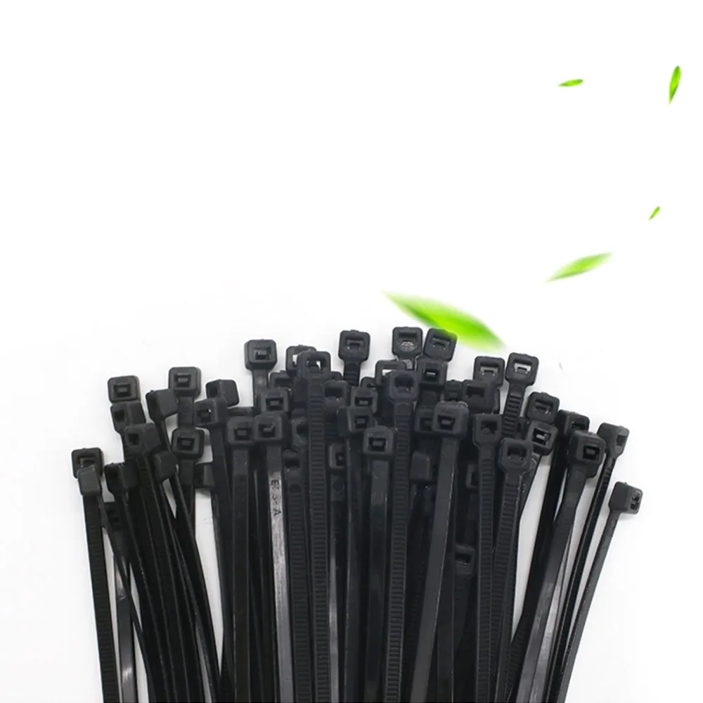100Pcs White/Black Nylon Self-Locking Cable Ties Plastic Wire Straps 5*200 4.8*200mm(Width*Length) Wholesale Price
100Pcs White/Black Nylon Self-Locking Cable Ties Plastic Wire Straps 5*200 4.8*200mm(Width*Length) Wholesale Price