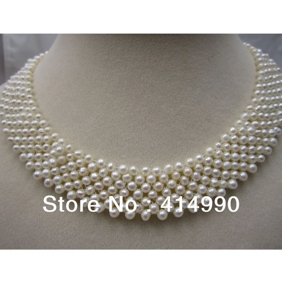 Free Shipping Natural Fresh Water Pearl Necklace Choker Necklace Woven Pearl Necklace Cultured Pearl Necklace Unique Design
Free Shipping Natural Fresh Water Pearl Necklace Choker Necklace Woven Pearl Necklace Cultured Pearl Necklace Unique Design