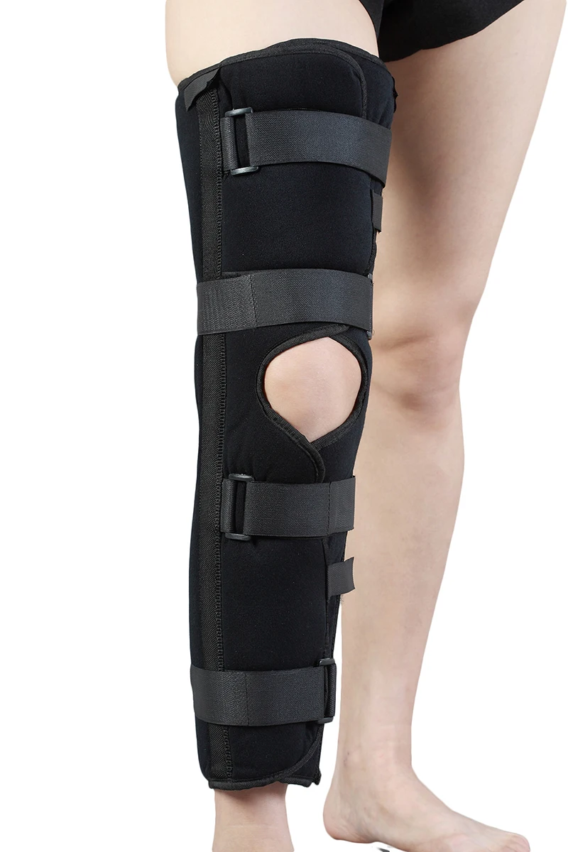 Knee Immobilizer with Open patella design relieves stress in the knee area and prevents displacement of the kneecap
Knee Immobilizer with Open patella design relieves stress in the knee area and prevents displacement of the kneecap