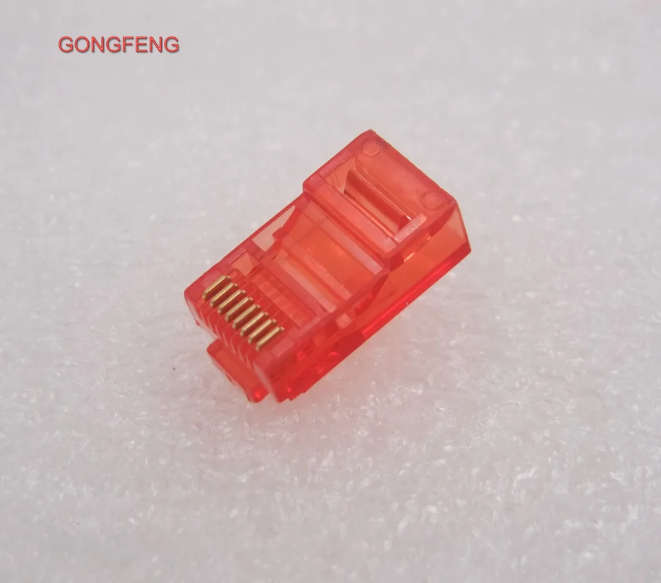 GONGFENG 100pcs New HOT RJ45 Network Connector Over Five Types of Non Shielded Color Crystal Head Special Wholesale TO Russia
GONGFENG 100pcs New HOT RJ45 Network Connector Over Five Types of Non Shielded Color Crystal Head Special Wholesale TO Russia