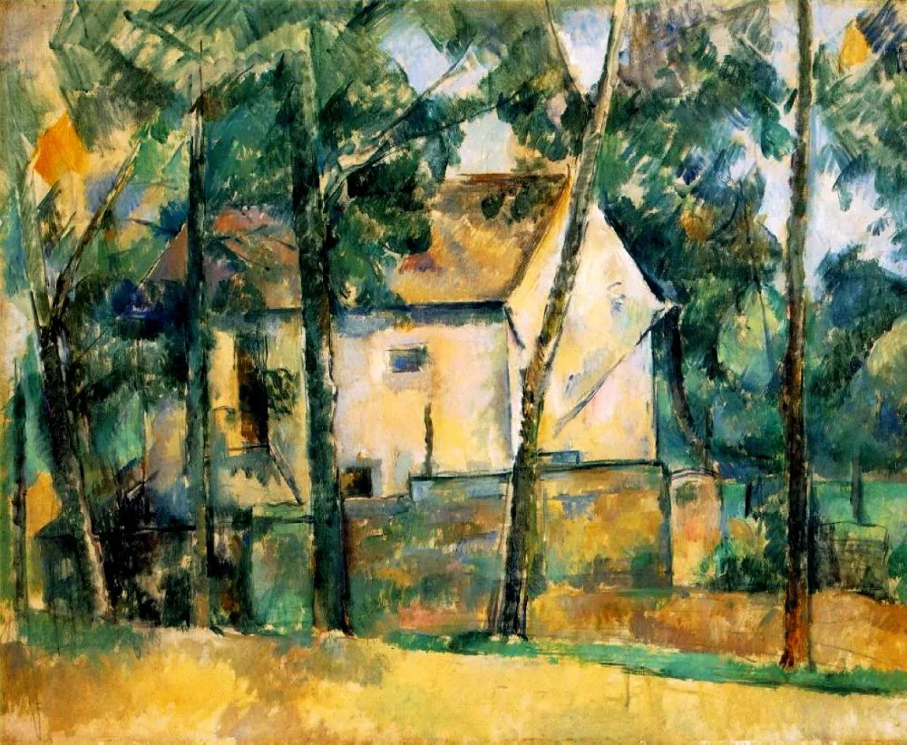 100% hand made Oil Painting Reproduction on linen canvas, house-and-trees-1894 by paul Cezanne,landscape oil paintings
100% hand made Oil Painting Reproduction on linen canvas, house-and-trees-1894 by paul Cezanne,landscape oil paintings