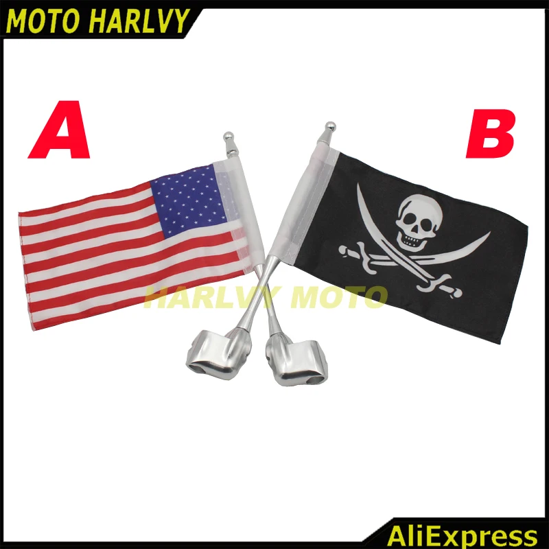 Motorcycle Rear Side Mount Flag Pole America Flag High Quality Flag Pole With Flag For Honda GoldWing GL1800 2001-2011
Motorcycle Rear Side Mount Flag Pole America Flag High Quality Flag Pole With Flag For Honda GoldWing GL1800 2001-2011