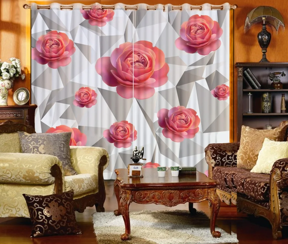 Three-dimensional flower 3d curtains window curtains long curtain for the living room bedroom
Three-dimensional flower 3d curtains window curtains long curtain for the living room bedroom