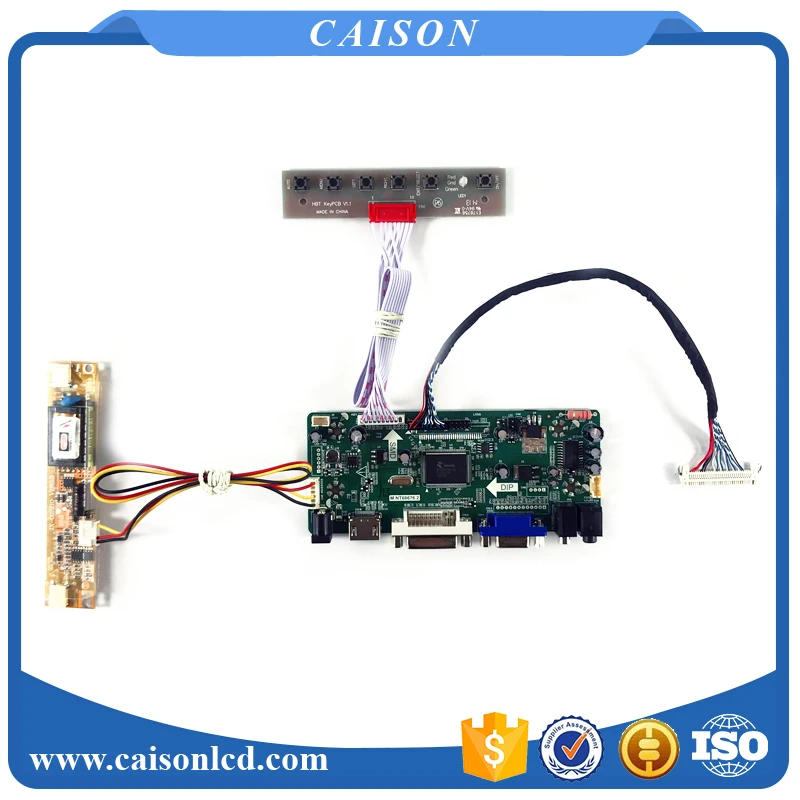 DVI/VGA/Аудио/плата контроллера ЖК-дисплея, совместимая с LTM185AT02/MT185GW01 V.0/V.2/V.B/V.A
DVI/VGA/Аудио/плата контроллера ЖК-дисплея, совместимая с LTM185AT02/MT185GW01 V.0/V.2/V.B/V.A
