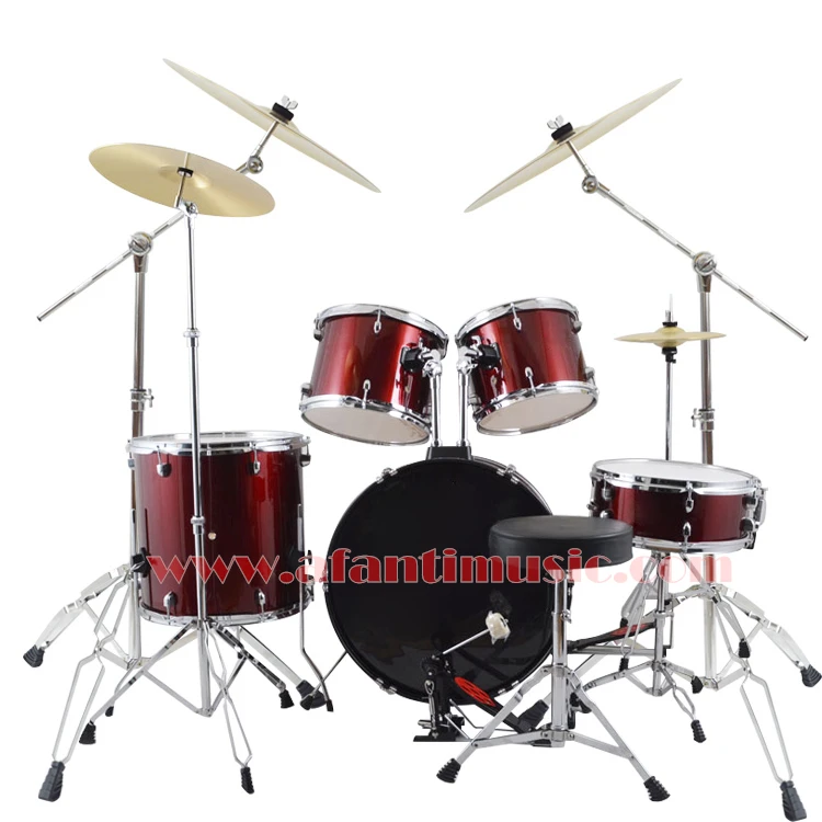 5 Drums 4 Cymbals / Purple color / Afanti Music Jazz Drum Set / Drum kit (AJDS-435)
5 Drums 4 Cymbals / Purple color / Afanti Music Jazz Drum Set / Drum kit (AJDS-435)