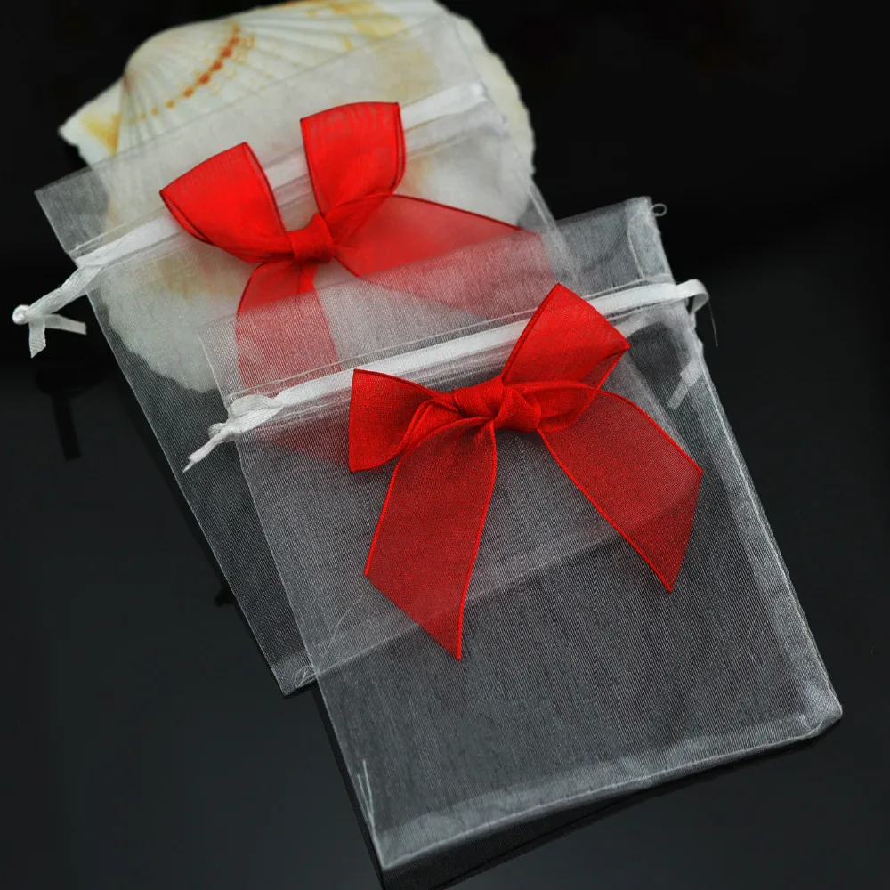 100pcs Organza Bags Bow Drawstring Pouch Jewelry Gift Bag 10x12cm,Candy Party New Year Christmas wedding Packing Gift Bags
100pcs Organza Bags Bow Drawstring Pouch Jewelry Gift Bag 10x12cm,Candy Party New Year Christmas wedding Packing Gift Bags