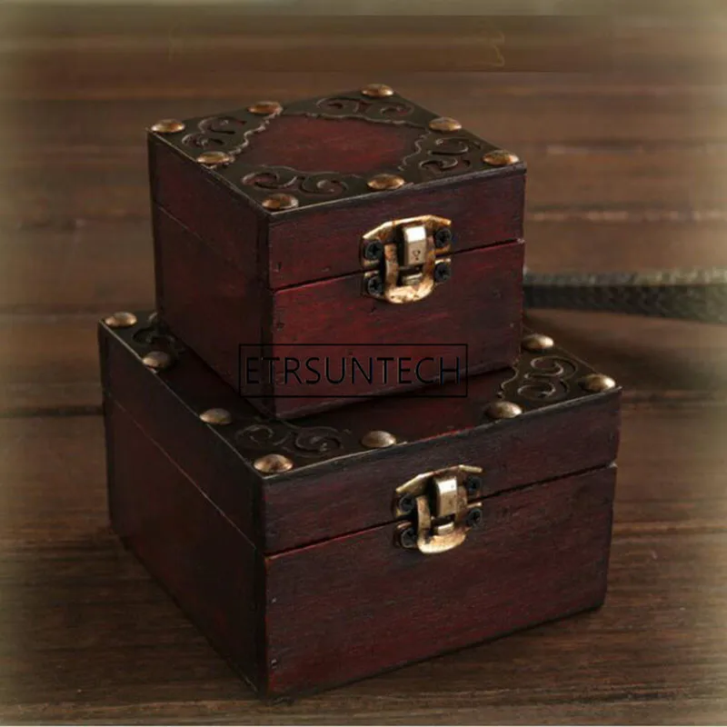 Vintage Trinket Jewelry Storage Box Handmade Classical Wooden Treasure Case Decorative Box Organizer 100pcs
Vintage Trinket Jewelry Storage Box Handmade Classical Wooden Treasure Case Decorative Box Organizer 100pcs