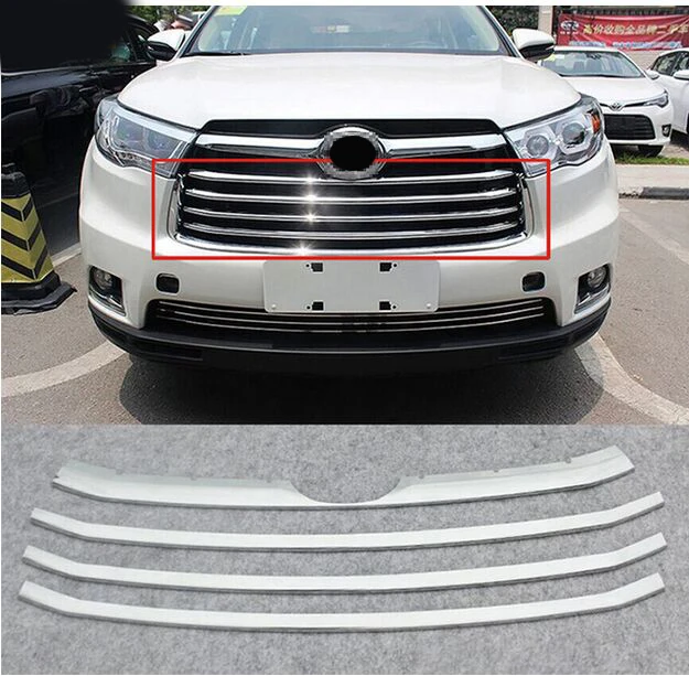 ACCESSORIES FIT FOR 2014 2015 Toyota HIGHLANDER KLUGER CHROME FRONT GRILL GRILLE INSERT COVER TRIM MOLDING BUMPER
ACCESSORIES FIT FOR 2014 2015 Toyota HIGHLANDER KLUGER CHROME FRONT GRILL GRILLE INSERT COVER TRIM MOLDING BUMPER