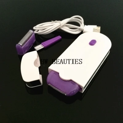 100Pcs/Lot Rotary Epilator Rechargeable Hair Remover Free Hair Removal Instant&Pain Free Laser Sensor Light Safely Shave
100Pcs/Lot Rotary Epilator Rechargeable Hair Remover Free Hair Removal Instant&Pain Free Laser Sensor Light Safely Shave
