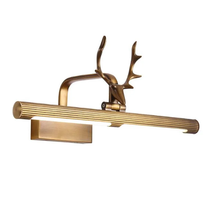American Retro Loft Art Deer Bathroom Led Mirror Wall Lamp Waterproof Vintage Bronze Hotel Bedside Decoration lamp Free Shipping
American Retro Loft Art Deer Bathroom Led Mirror Wall Lamp Waterproof Vintage Bronze Hotel Bedside Decoration lamp Free Shipping